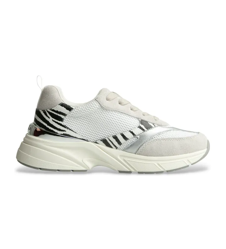 Liu Jo para mujer. BA6049PX884S3015 Zapatillas LJ09 blanc (36), Blanco, Plano, Cordones, Casual