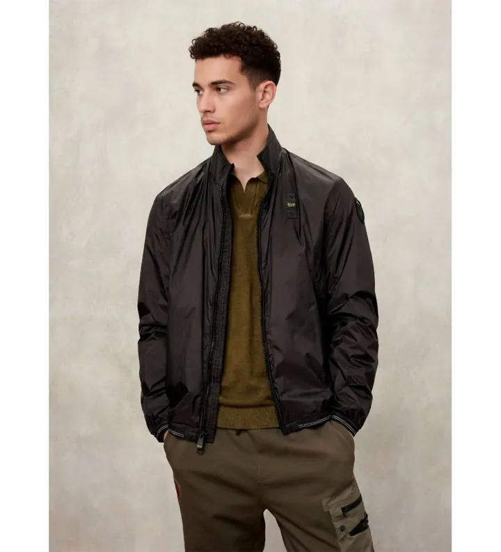 Blauer para hombre. 26SBLUC01106 Chaqueta Kerwin negro (L), Casual, Nylon