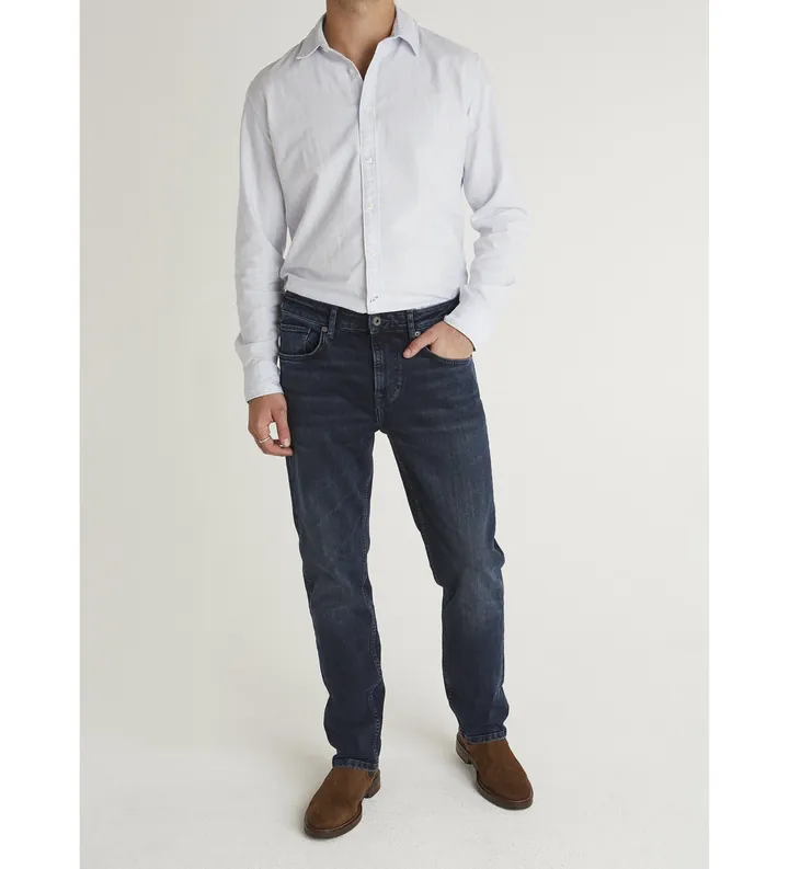 Pepe Jeans para hombre. PM20839587AA Jeans Straight Cash marino (30/32), Casual, Algodón, Denim