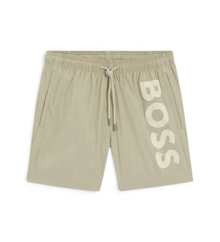 BOSS para hombre. 50514502 Bañador Octopus beige (L), Beachwear, Poliamida