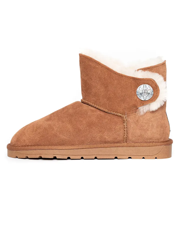 Gooce Botas 'Diama'  marrón / negro / blanco