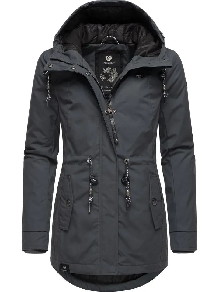 Ragwear Parca de invierno 'Monadis' antracita