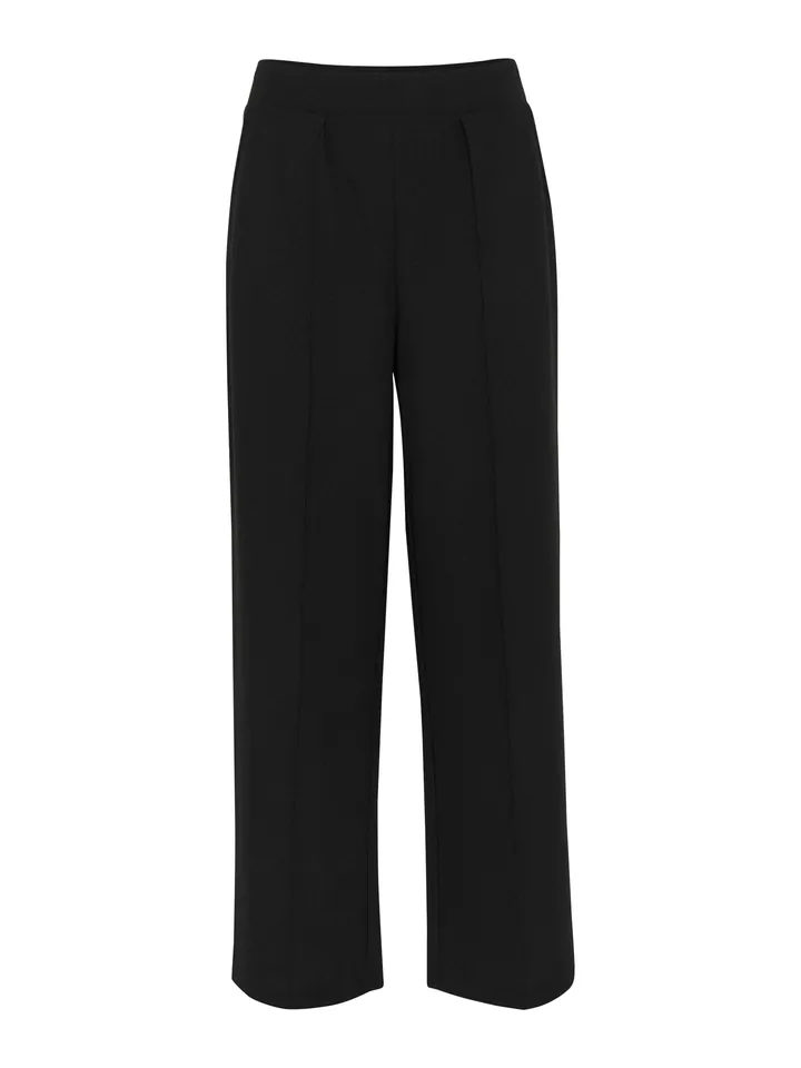Cream Pantalón de pinzas 'CRSiki' negro