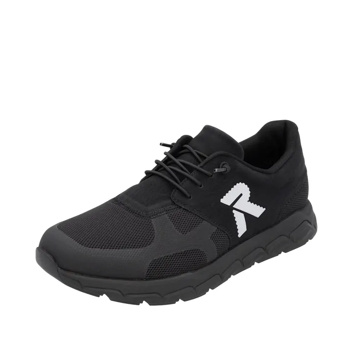 Rieker Sport Zapatillas deportivas bajas negro / blanco