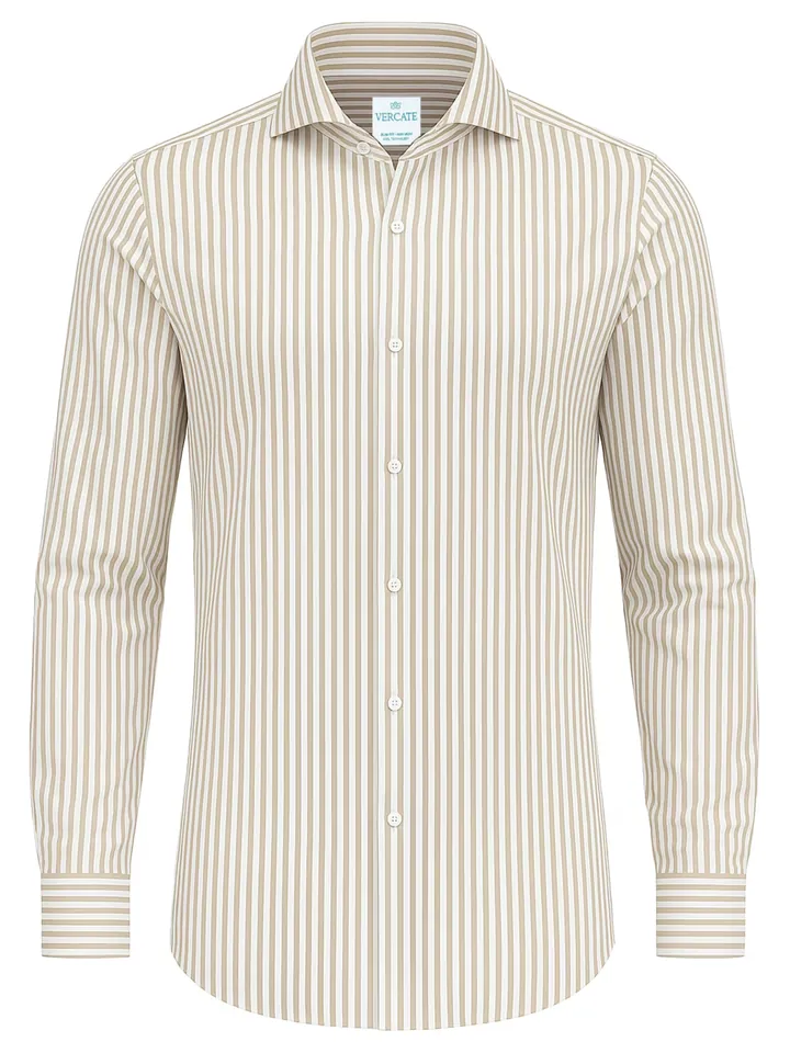 Vercate Camisa 'No. 6' caqui