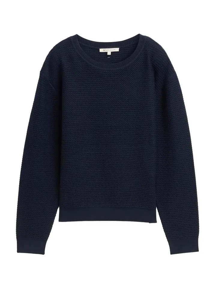 TOM TAILOR DENIM Jersey  navy