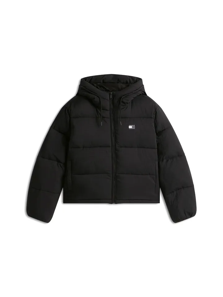 Tommy Jeans Chaqueta de invierno  negro