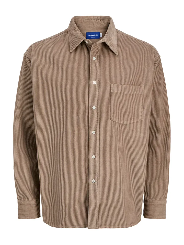 JACK & JONES Camisa 'JORInwood'  marrón claro