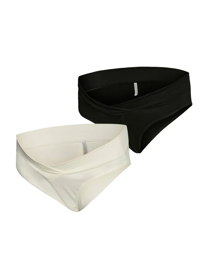 MAMALICIOUS Panti 'MLLeyla' negro / blanco