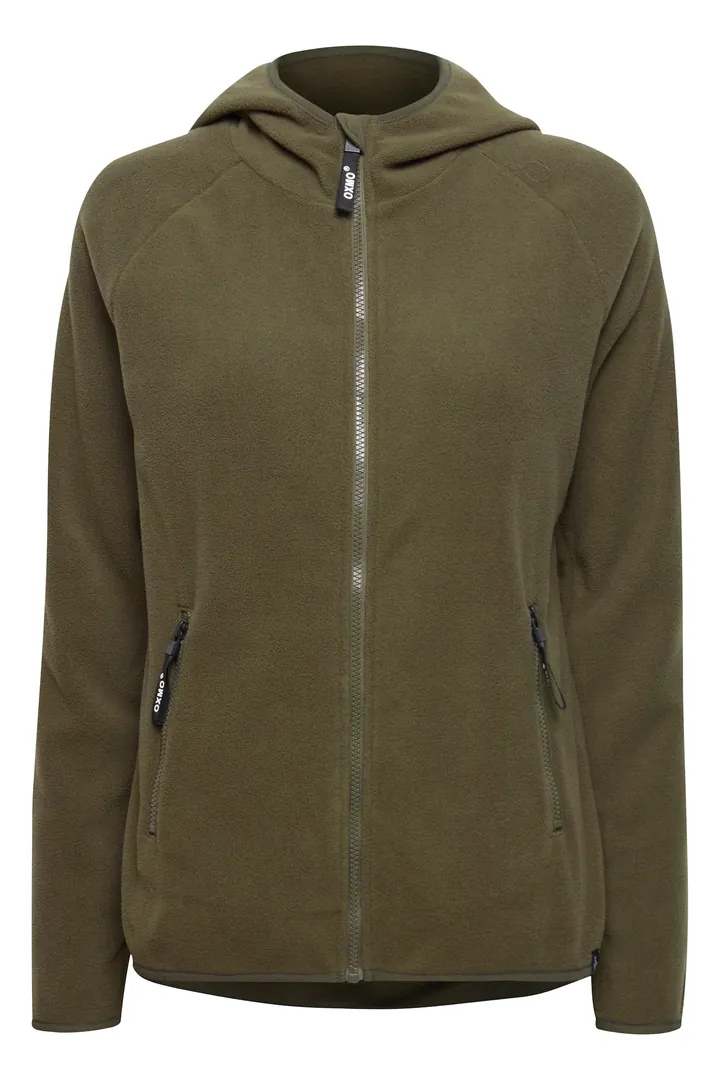 Oxmo Chaqueta polar 'FINJA'  caqui