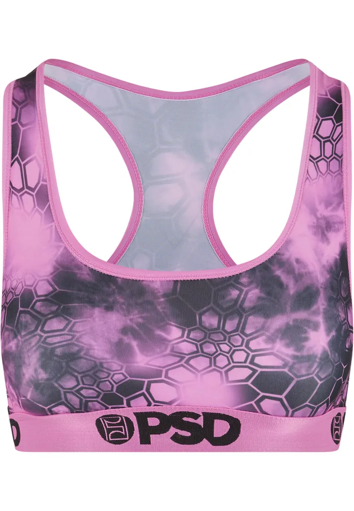 PSD Sujetador deportivo rosa / negro