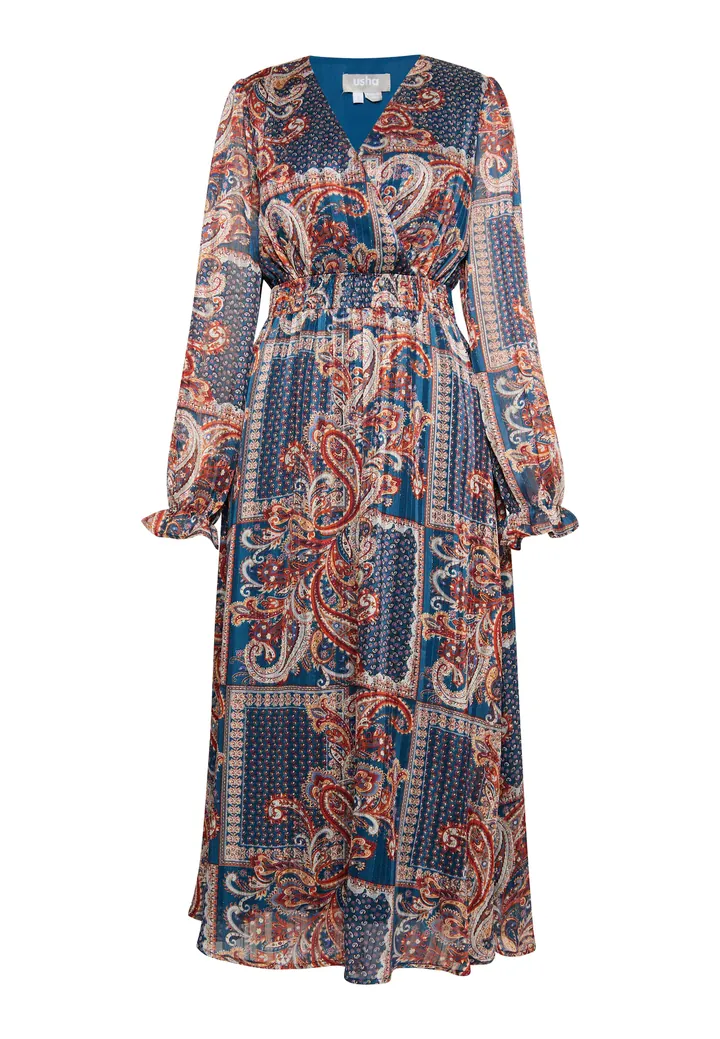 Usha Vestido  azul