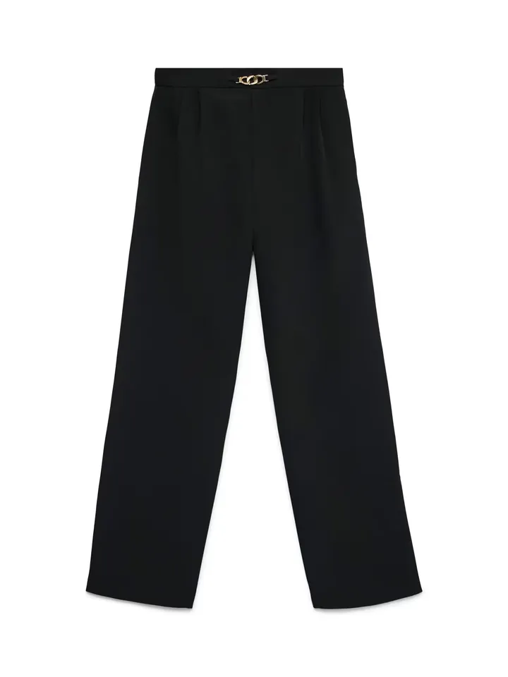 VERO MODA Pantalón plisado 'VMHadassa'  negro