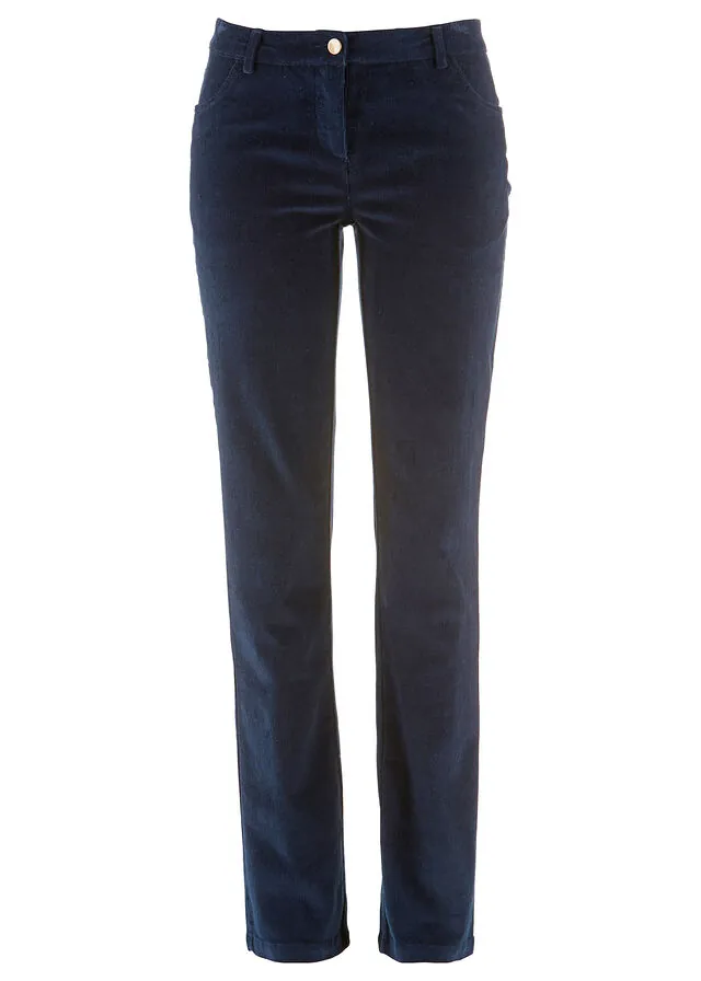Pantalón de pana elásticos, straight