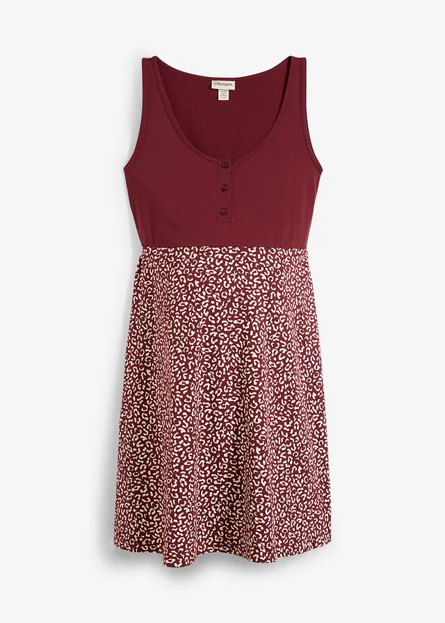 Vestido premamá/de lactancia 2 en 1 de algodón orgánico