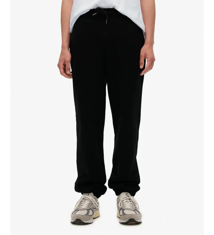 Superdry para hombre. M7011421A Pantalón Jogger Blank Oversized negro (L), Casual, Algodón