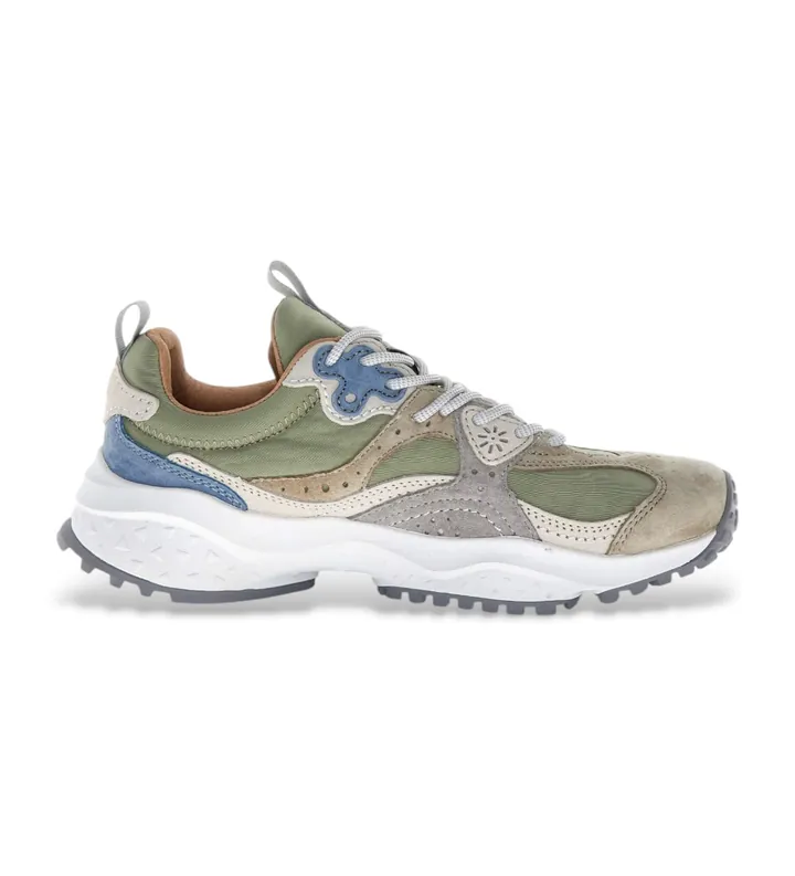 Flower Mountain unisex. 2019505 Zapatillas Wave multicolor (40), Plano, Cordones, Casual, Nylon