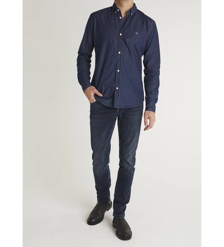 Pepe Jeans para hombre. PM20839967AA Jeans Stanley azul (28/32), Casual, Algodón, Denim