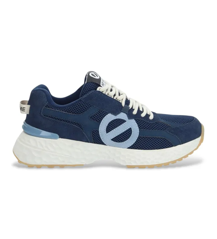 NO NAME para hombre. SNCUMHS Zapatillas Carter 2.0 marino (40), Plano, Cordones, Casual, Deportivo