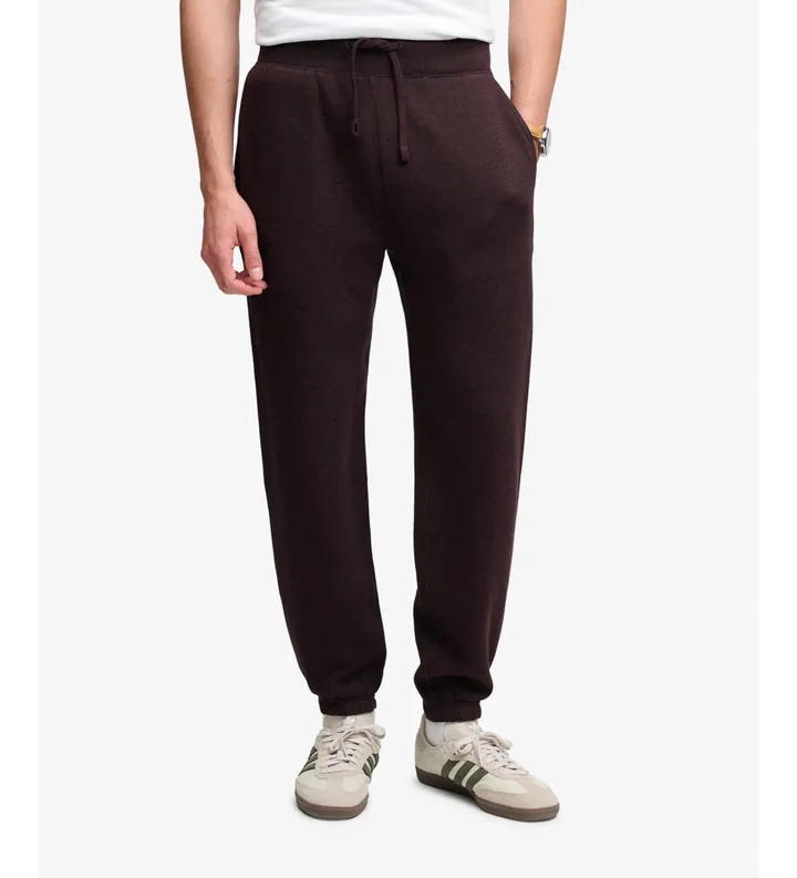 Superdry para hombre. M7011531A Pantalón Jogger Essential Company Logo burdeos (L), Casual, Algodón