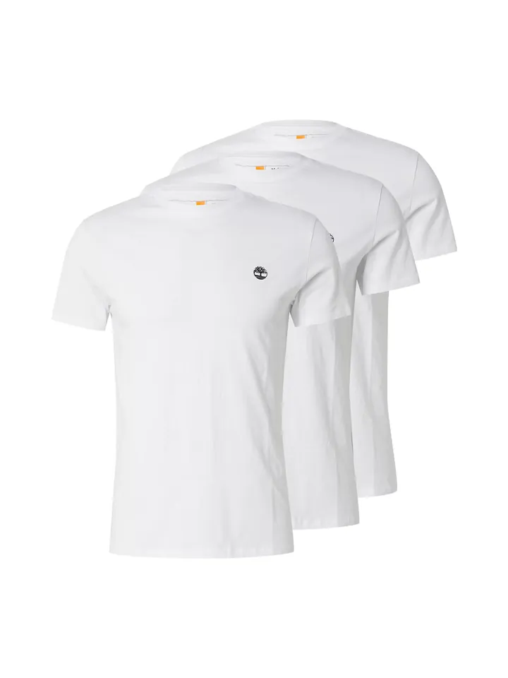 TIMBERLAND Camiseta negro / blanco