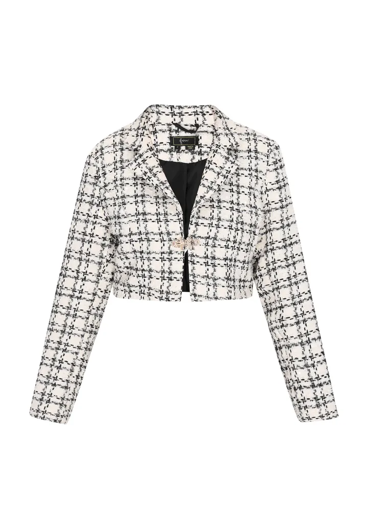 faina Blazer 'Fashion Look' negro / blanco