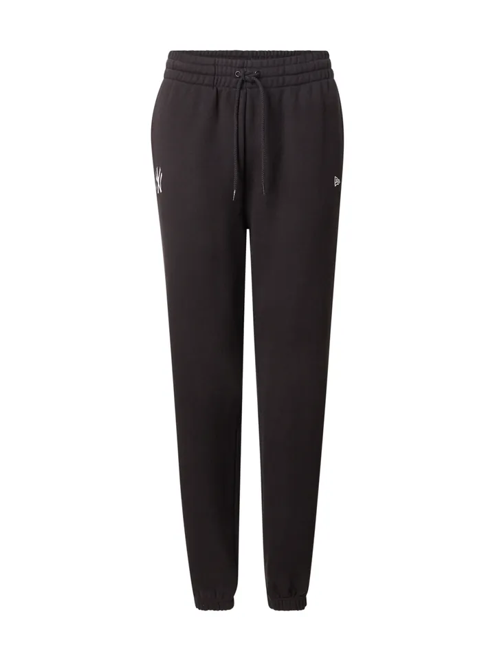 NEW ERA Pantalón 'NEYYAN' negro / blanco