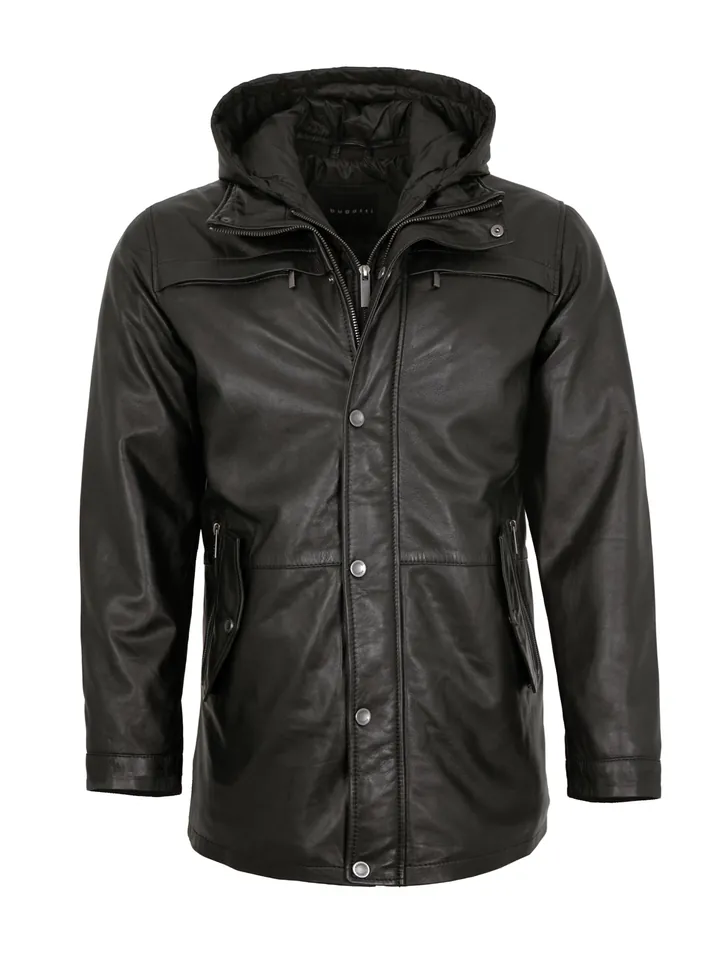 bugatti Chaqueta de entretiempo 'Enzo/M' negro