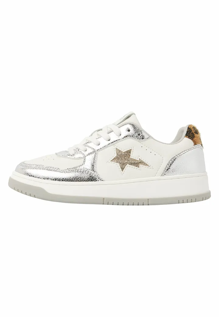 BRITISH KNIGHTS Zapatillas deportivas bajas 'ALLURE' plata / blanco