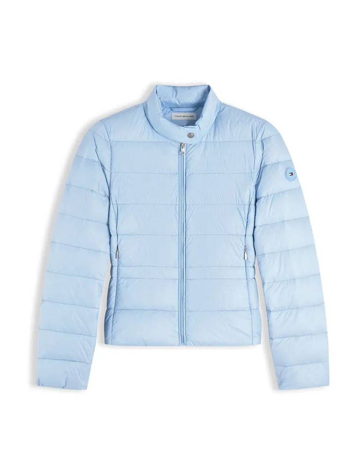 TOMMY HILFIGER Chaqueta de entretiempo azul claro