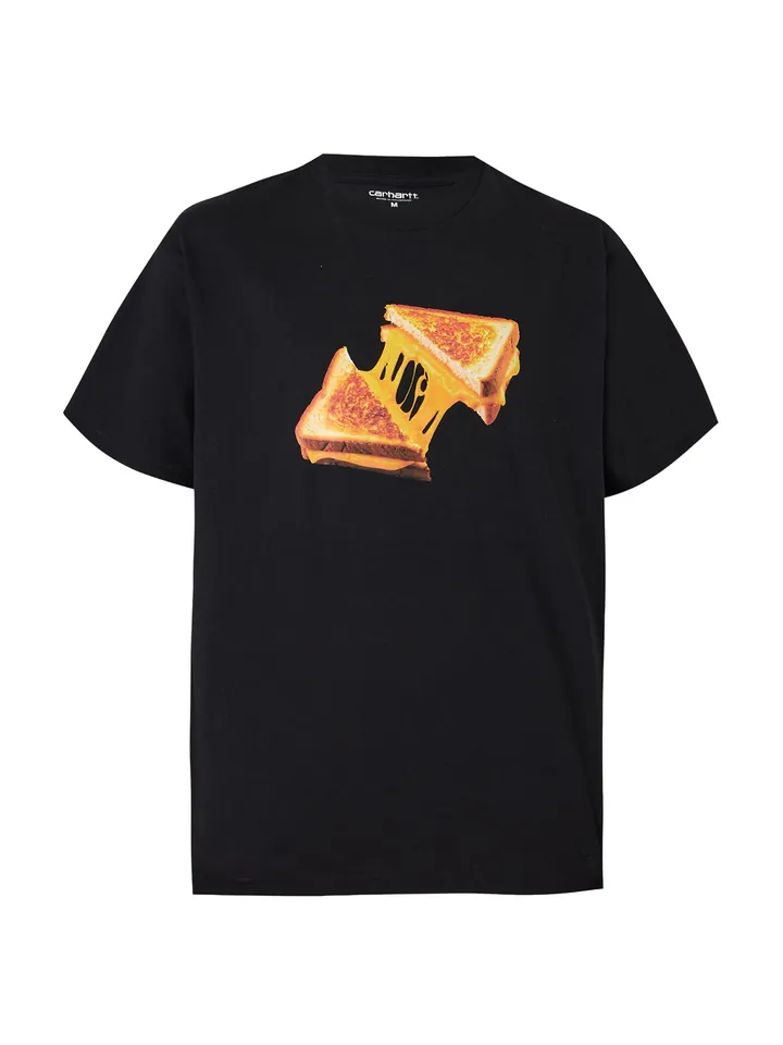 Carhartt WIP Camiseta cognac / miel / negro