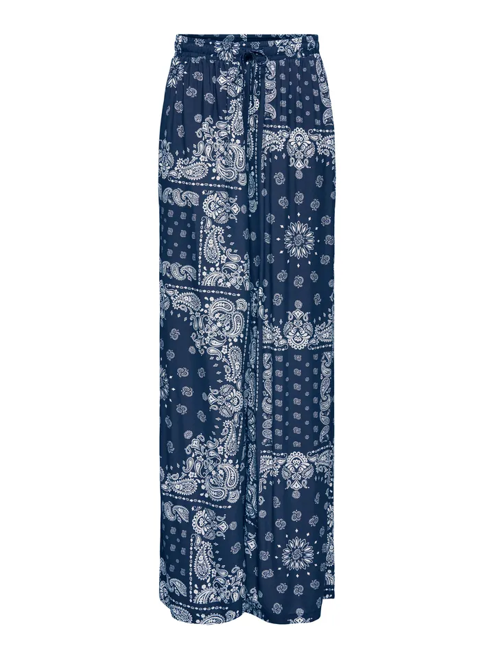 ONLY Pantalón 'ONLKavi' azul noche / blanco