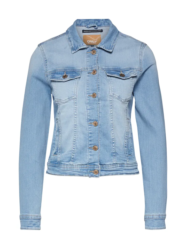 ONLY Chaqueta de entretiempo 'ONLTia' azul denim