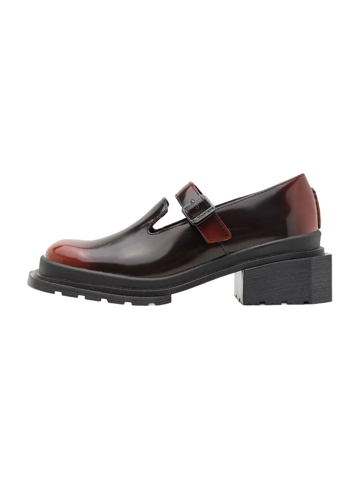 Dr. Martens Zapatillas 'Maybole' rojo cereza / negro