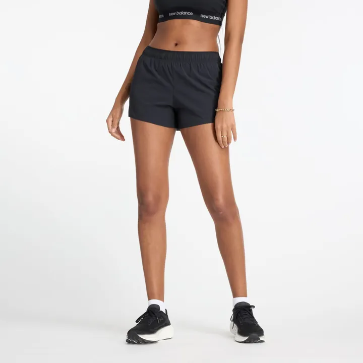 new balance Pantalón deportivo 'RC 3'  negro / plata