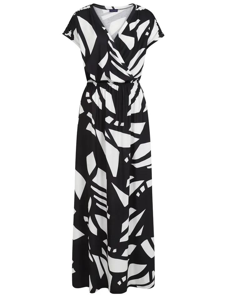 HotSquash Vestido negro / blanco