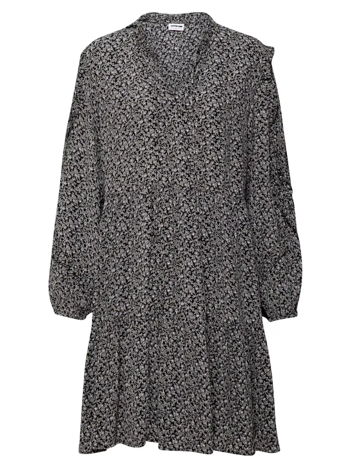 Noisy may Vestido 'Mare' gris / verde oscuro / lavanda / negro