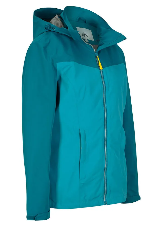 Chaqueta funcional impermeable con capucha