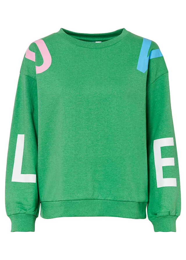 Sudadera oversize en suave mezcla de algodón