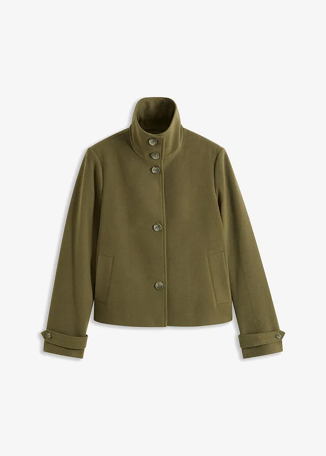Chaqueta con aspecto de lana