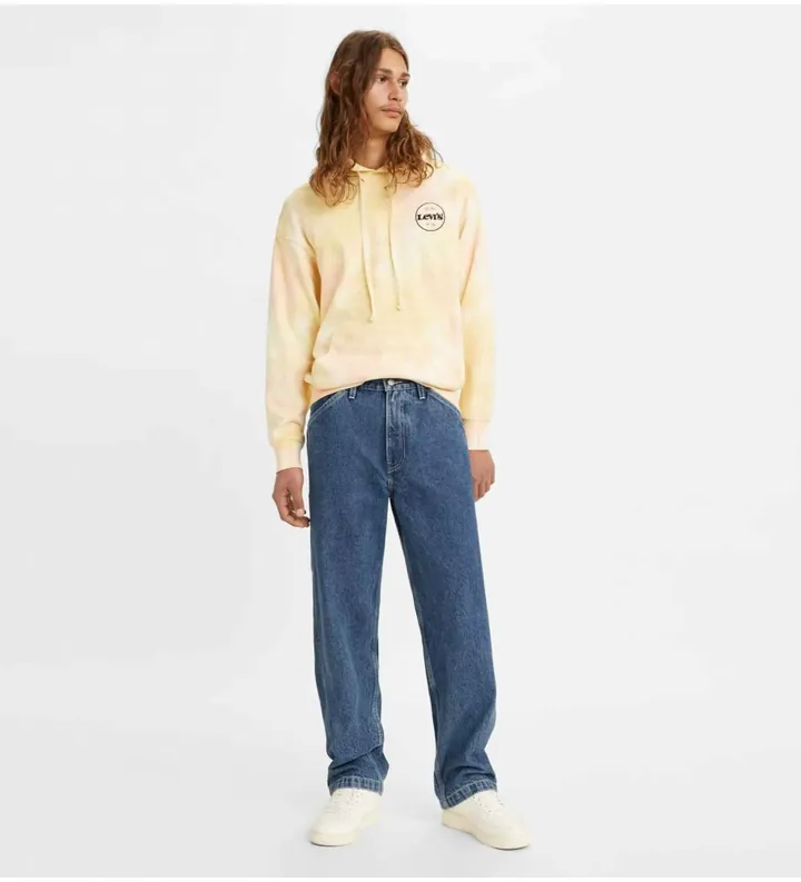 Levi's para hombre. 55849-0033 Pantalón Pana 568 Stay Loose azul (30/32), Casual, Algodón