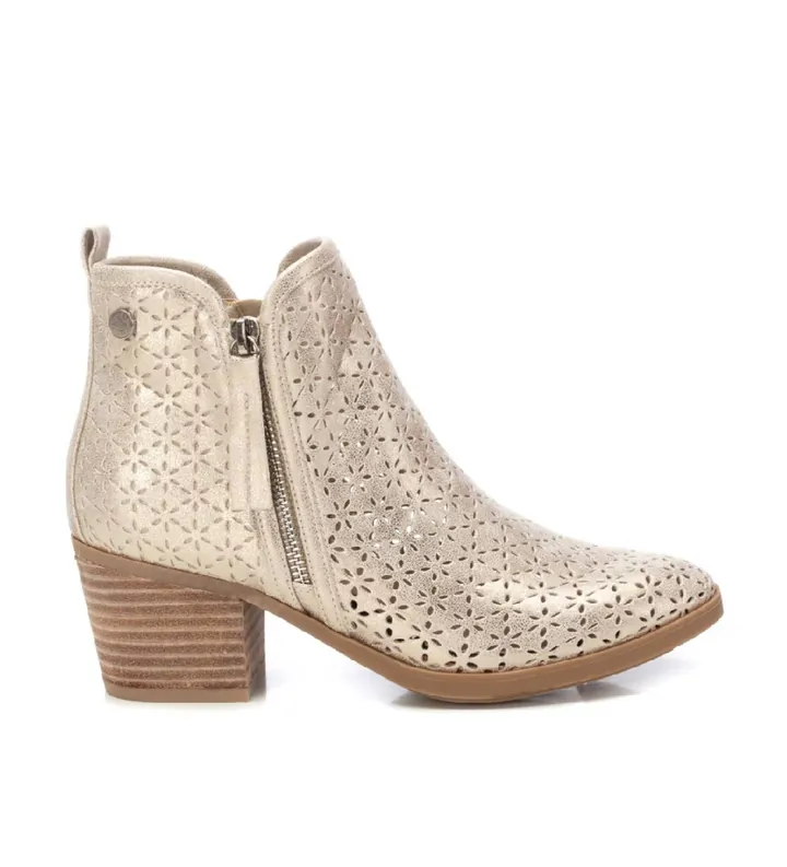 Refresh para mujer. 17278406-ORO Botines 172784 dorado (36), 5 a 8cm, Cremallera, Casual