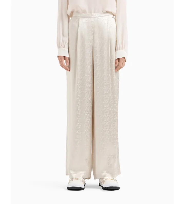 A|X Armani Exchange para mujer. 6DYP19YN3VZ1998 Pantalón Pinzas beige (L), Casual, Viscosa