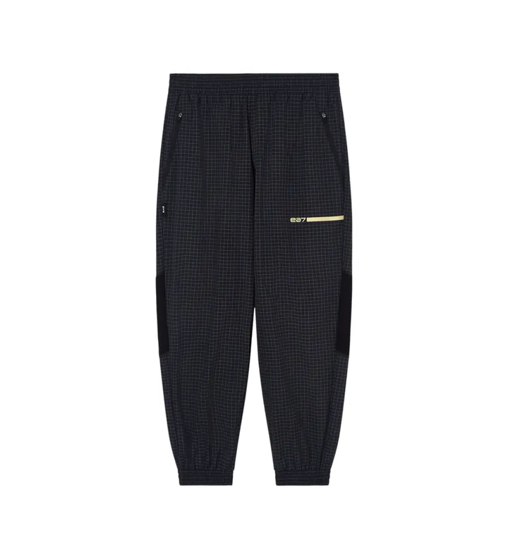 EA7 para hombre. 7M001505_AF22110 Pantalón Logo Series negro (L), Casual, Poliamida