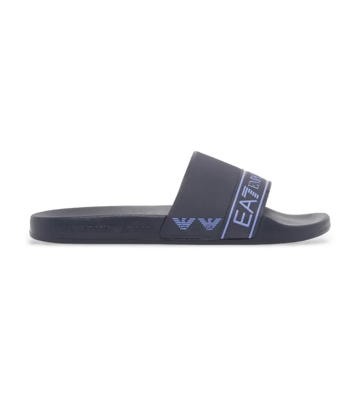 EA7 unisex. 7X000110_AF15128 Chanclas Tape Slide marino (35), Plano, Ninguno, Beachwear, PVC