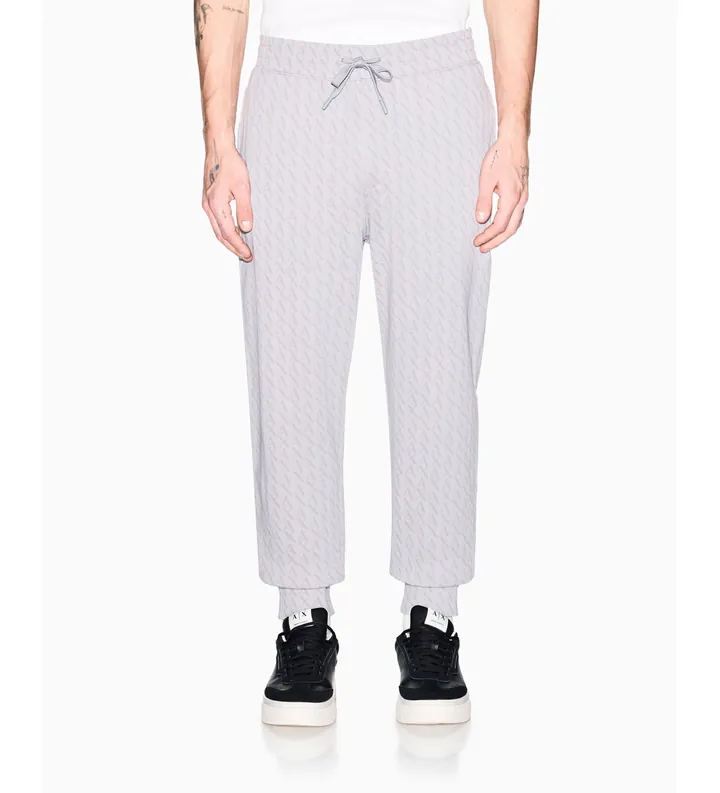 A|X Armani Exchange para hombre. XM001226AF11847M8315 Pantalón Ajustable gris (L), Casual, Algodón