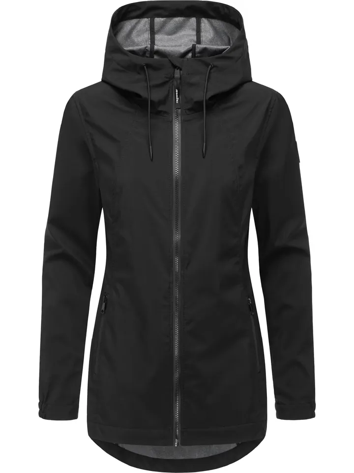 Ragwear Chaqueta funcional 'Zuzka' negro