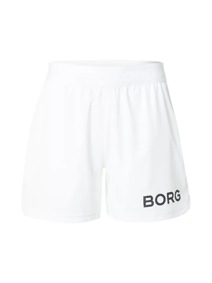 BJÖRN BORG Pantalón deportivo  negro / blanco