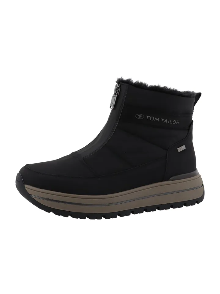 TOM TAILOR Botas de nieve negro