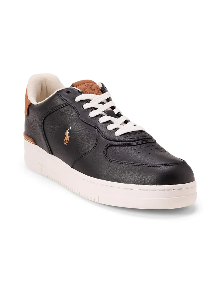 Polo Ralph Lauren Zapatillas deportivas bajas 'MASTERS' marrón / negro